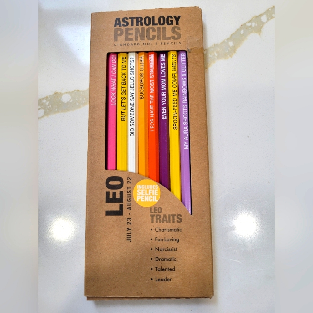 Astrology Pencils/Leo